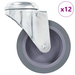 vidaXL grozāmi ritenīši, 12 gab., 75 mm