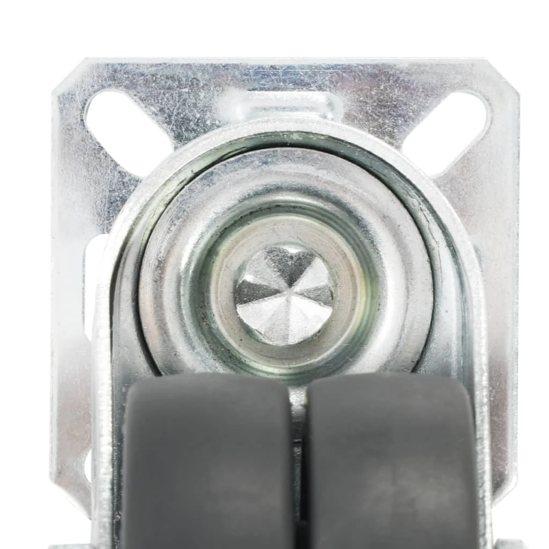 vidaXL grozāmi dubultritenīši, 12 gab., 50 mm