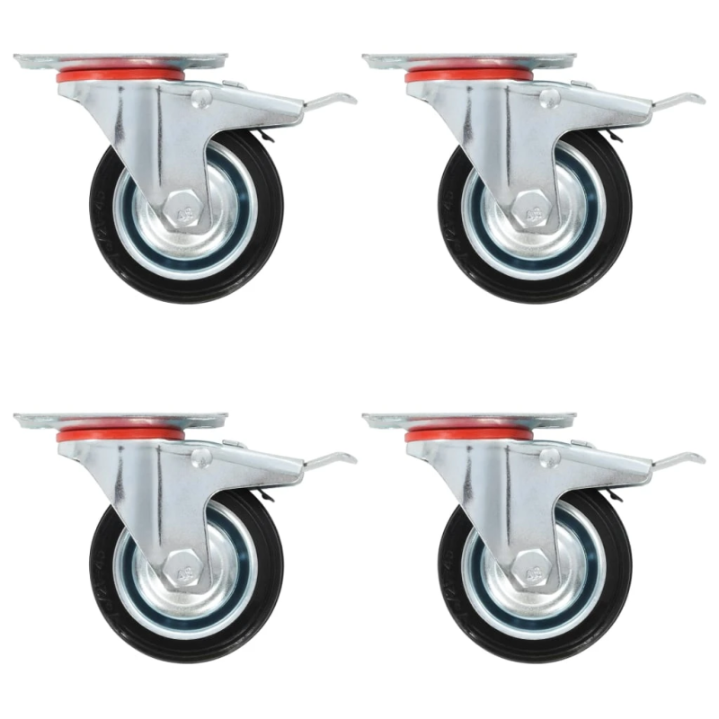 vidaXL grozāmi ritenīši, 16 gab., 75 mm