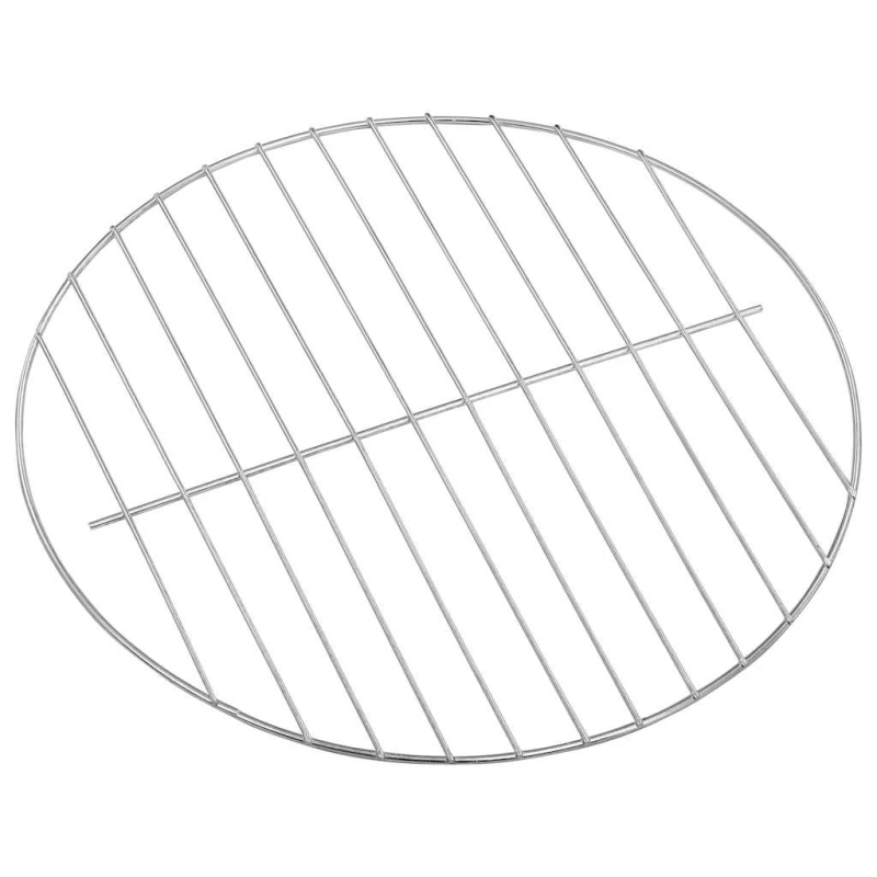 vidaXL grils ar riteņiem, pārvietojams, apaļš, XXL, 44 cm