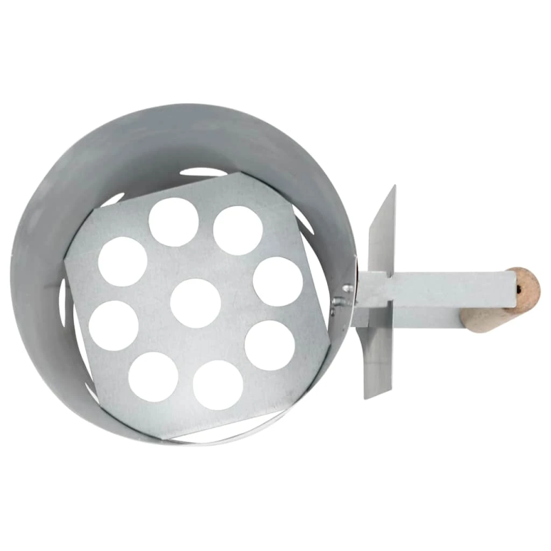 vidaXL grila ogļu aizdedzinātājs, cinkots tērauds