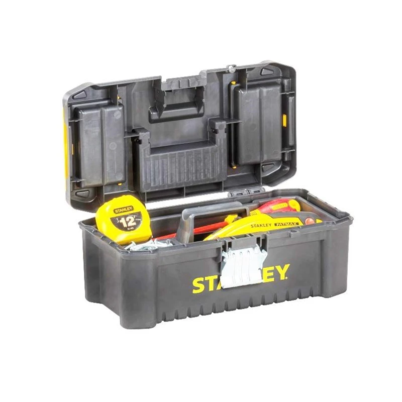 Instrumentu kaste Stanley. 18 x 13 x 32.5 cm