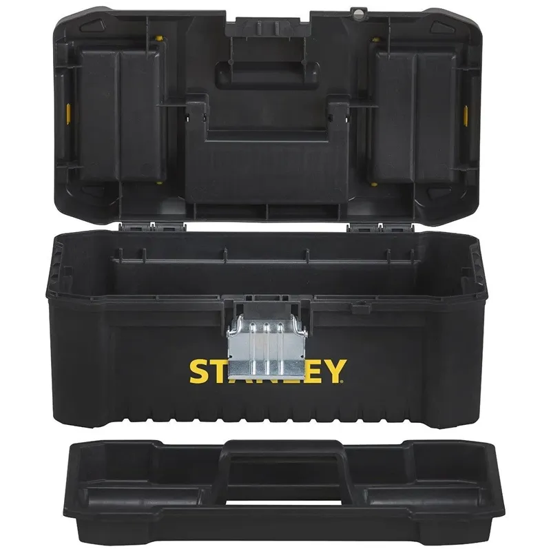 Ящик для инструментов Stanley STST1-75518 16, 41 см x 19.5 см x 20 см, черный цв.-желтый цв.