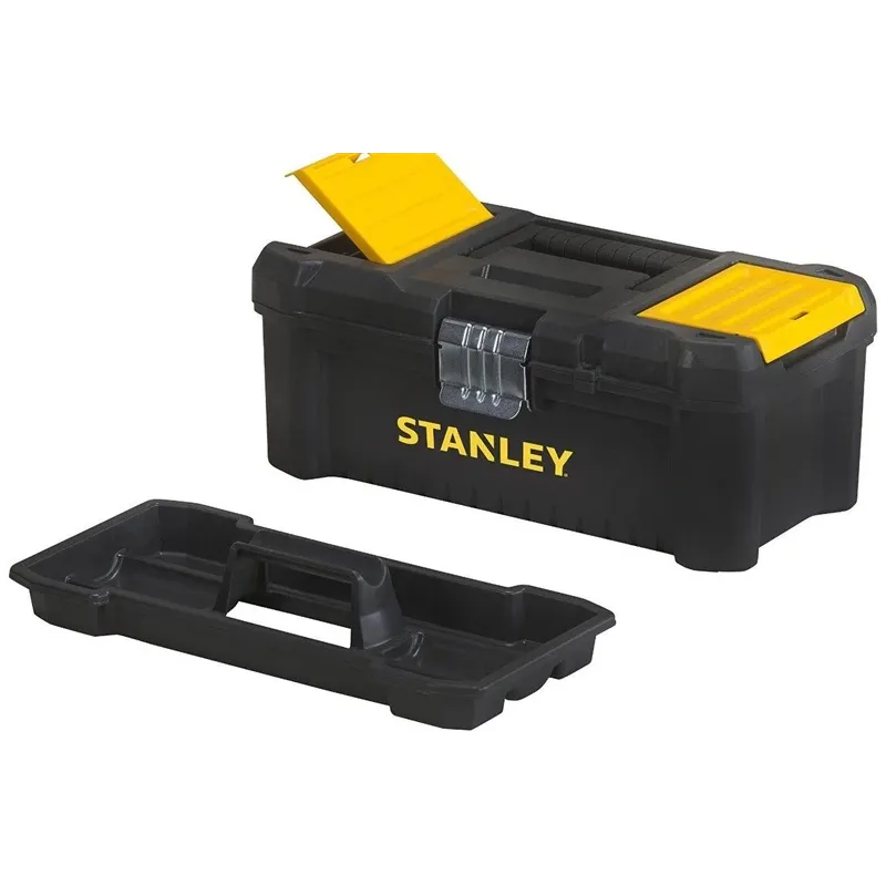 Ящик для инструментов Stanley STST1-75518 16, 41 см x 19.5 см x 20 см, черный цв.-желтый цв.