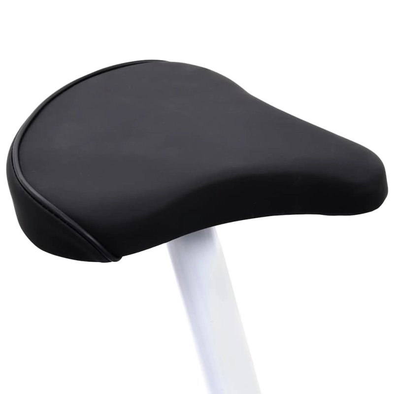 vidaXL velotrenažieris ar siksnas pretestību, melns