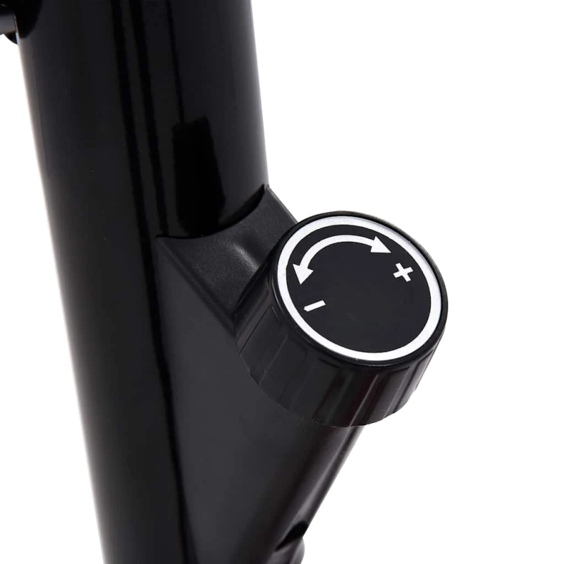 vidaXL velotrenažieris ar siksnas pretestību, sarkans