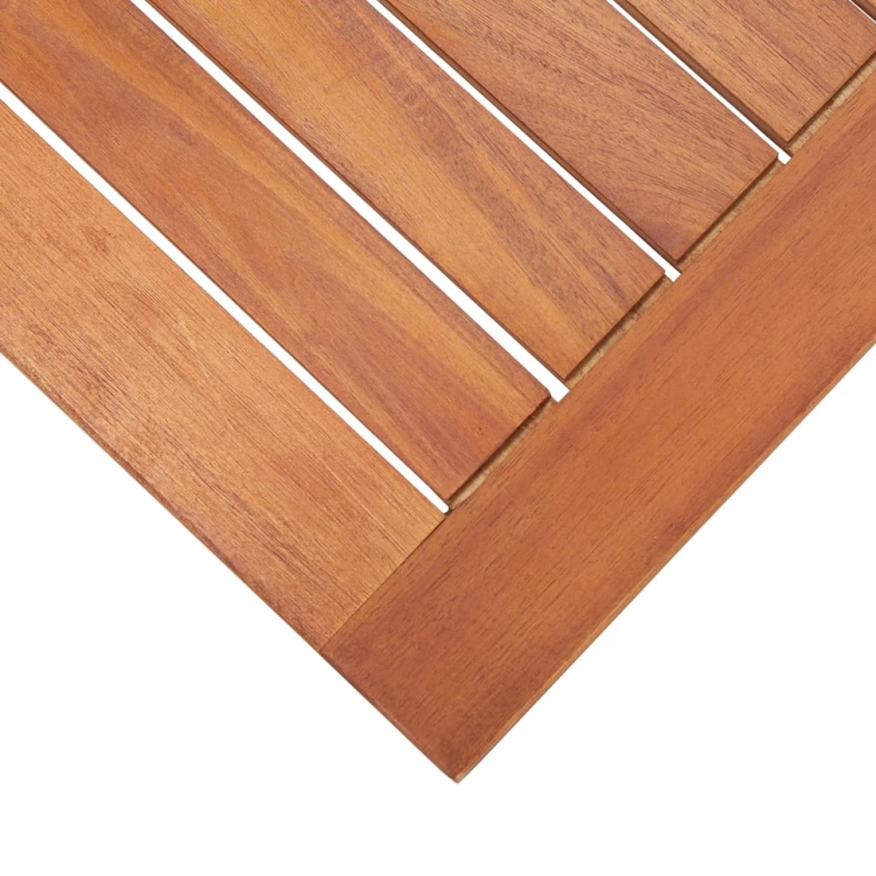 vidaXL 4-daļīgs dārza atpūtas mēbeļu komplekts, akācijas masīvkoks