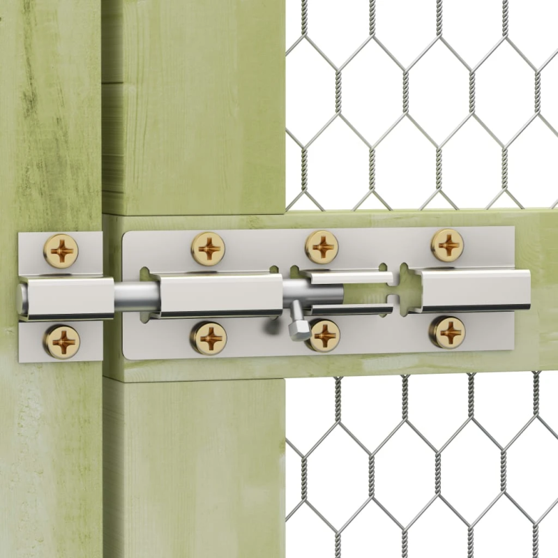 vidaXL vistu būris, 4,5x1,5x2 m, impregnēts priedes koks