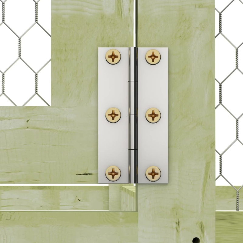 vidaXL vistu būris, 4,5x1,5x2 m, impregnēts priedes koks