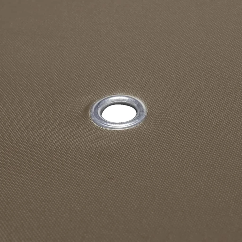 vidaXL nojumes jumta pārsegs, 310 g-m², 3x3 m, pelēkbrūns