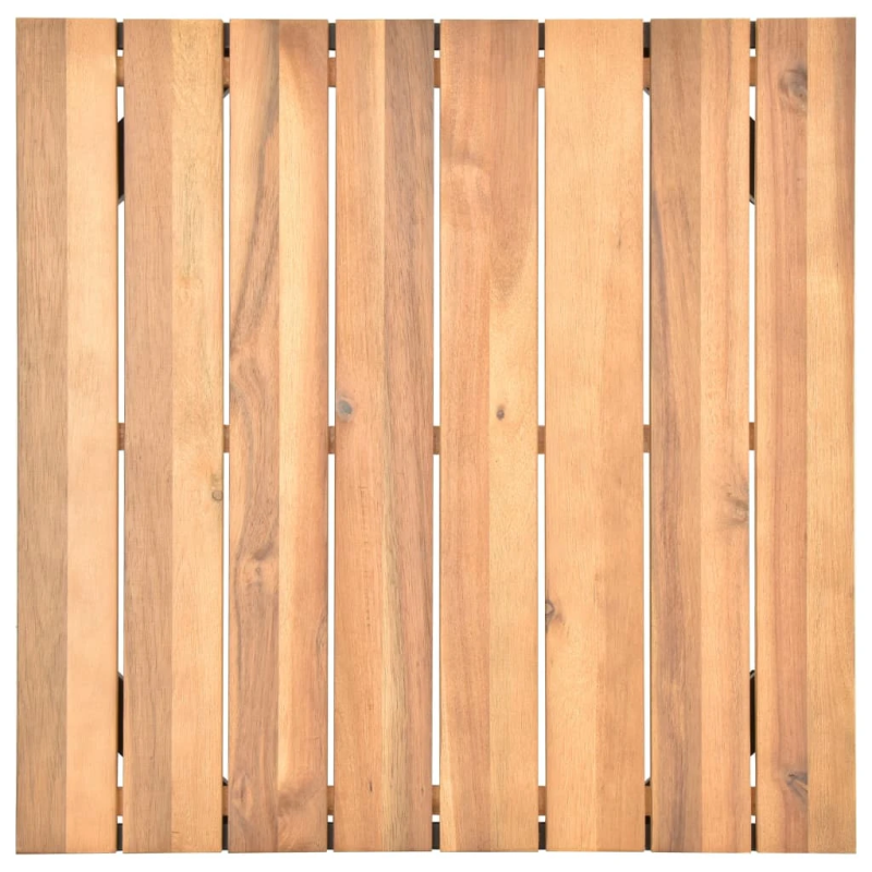 vidaXL 4-daļīgs dārza atpūtas mēbeļu komplekts ar matračiem, akācija