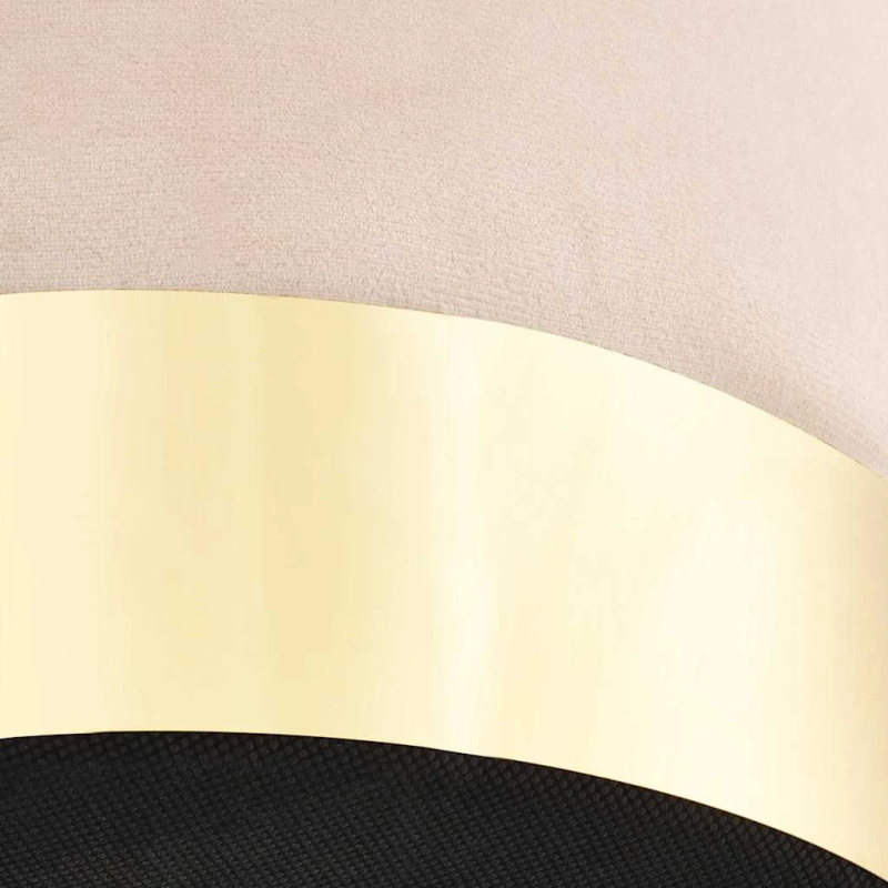 vidaXL soliņš, aprikožu un zelta krāsas samts 28 x 36 cm