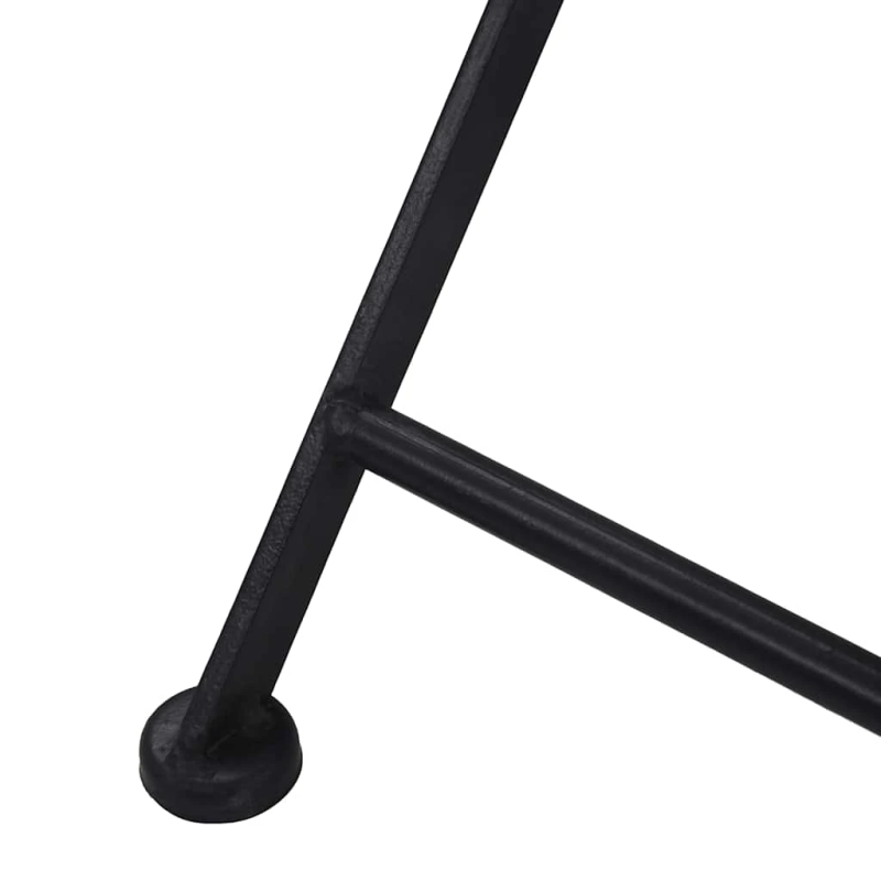 vidaXL bistro krēsli, 2 gab., mozaīkas apdare, brūna keramika