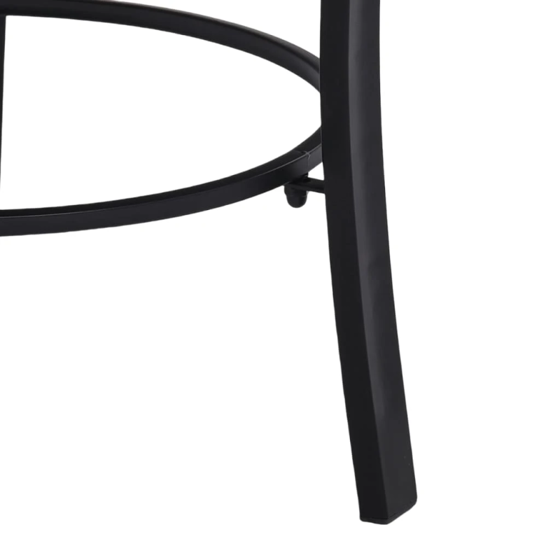 vidaXL ugunskura vietas galds, mozaīka, 68 cm, zaļš, keramika