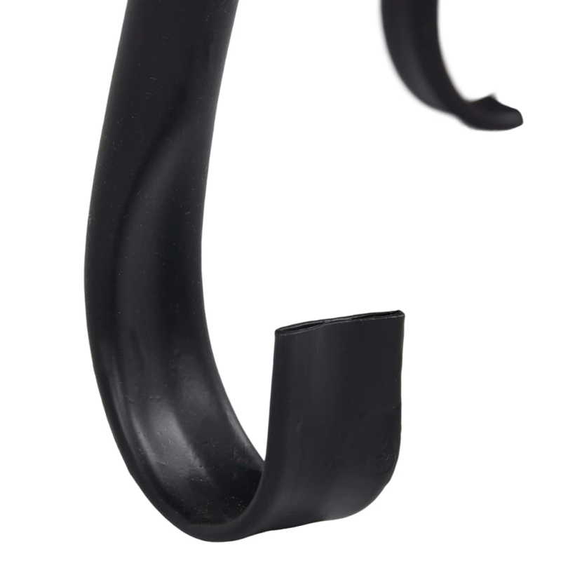 vidaXL ugunskura vietas galds, mozaīka, 68 cm, zils ar baltu, keramika