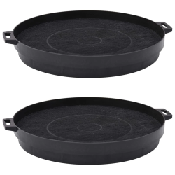 vidaXL tvaika nosūcēja ogles filtri, 2 gab., 210 mm