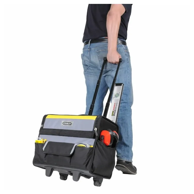 520120, STANLEY 18 SOFT BAG ON WHEELS, Stanley