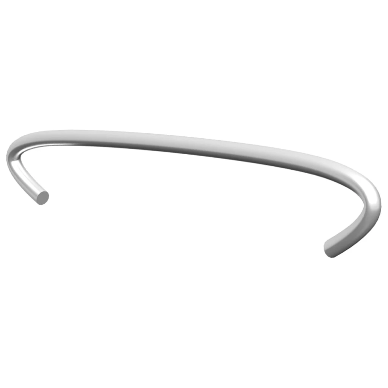 vidaXL gabiona āķi, 100 gab., cinkots tērauds, 10 cm