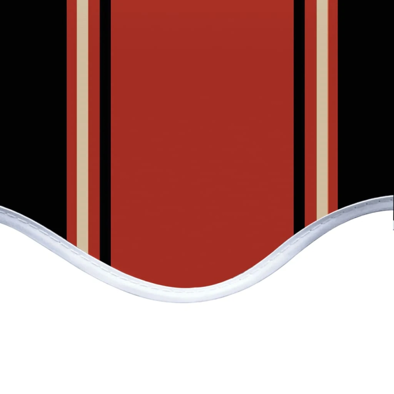 vidaXL markīzes jumts, oranžs ar brūnu, 350x250 cm