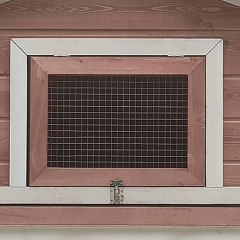 vidaXL trušu būris, mokas krāsā, 310x70x87 cm, priedes masīvkoks, egle