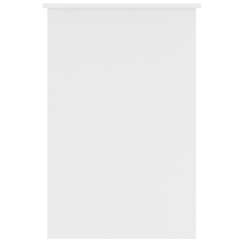 vidaXL rakstāmgalds, balts, 100x50x76 cm, inženierijas koks