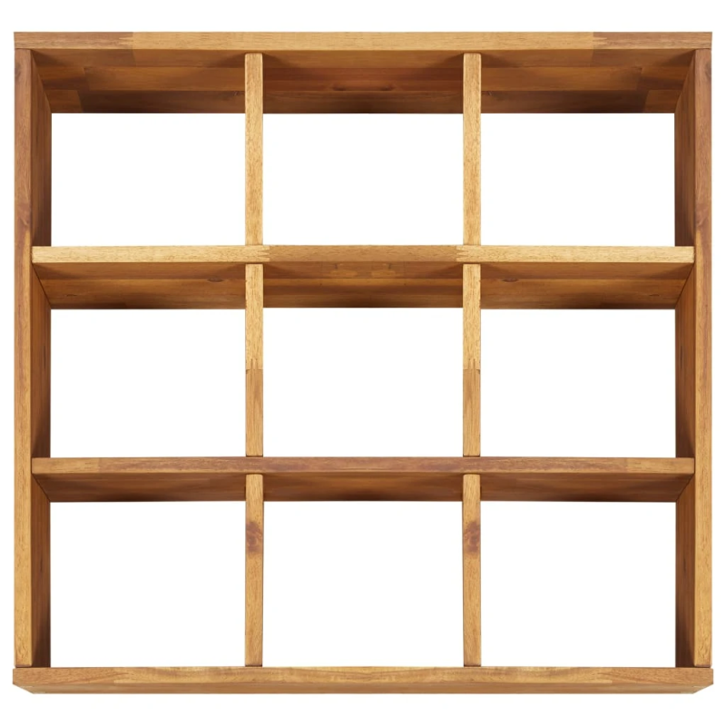 vidaXL garšaugu kaste, akācijas masīvkoks, 60x60x15 cm