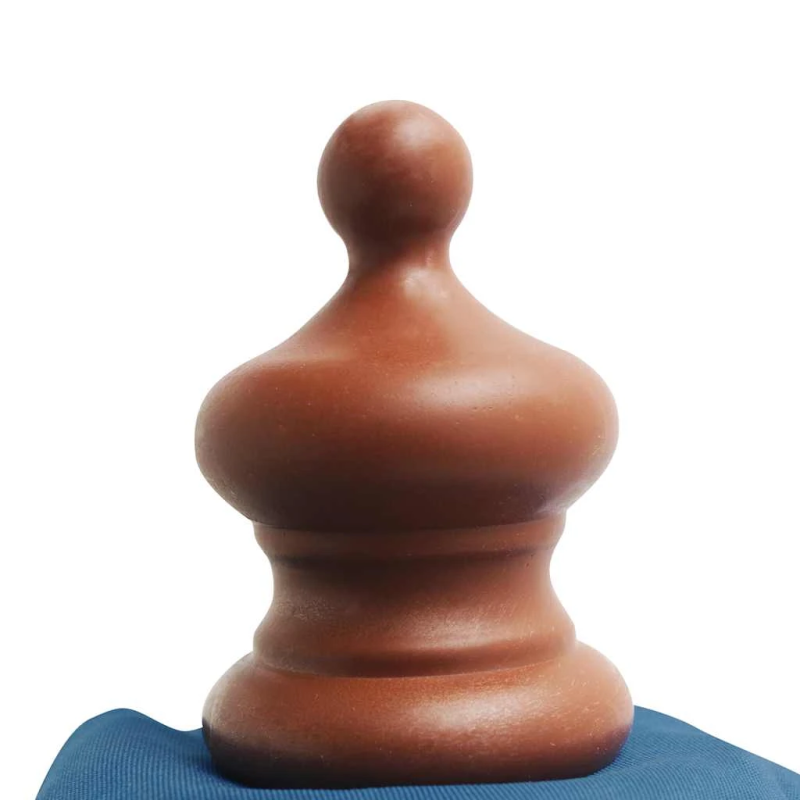 vidaXL dārza saulessargs ar koka kātu, 350 cm, zils