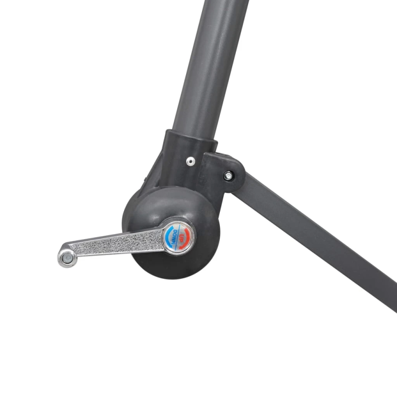 vidaXL saulessargs, iekarams, 3 m, alumīnija kāts, zaļš