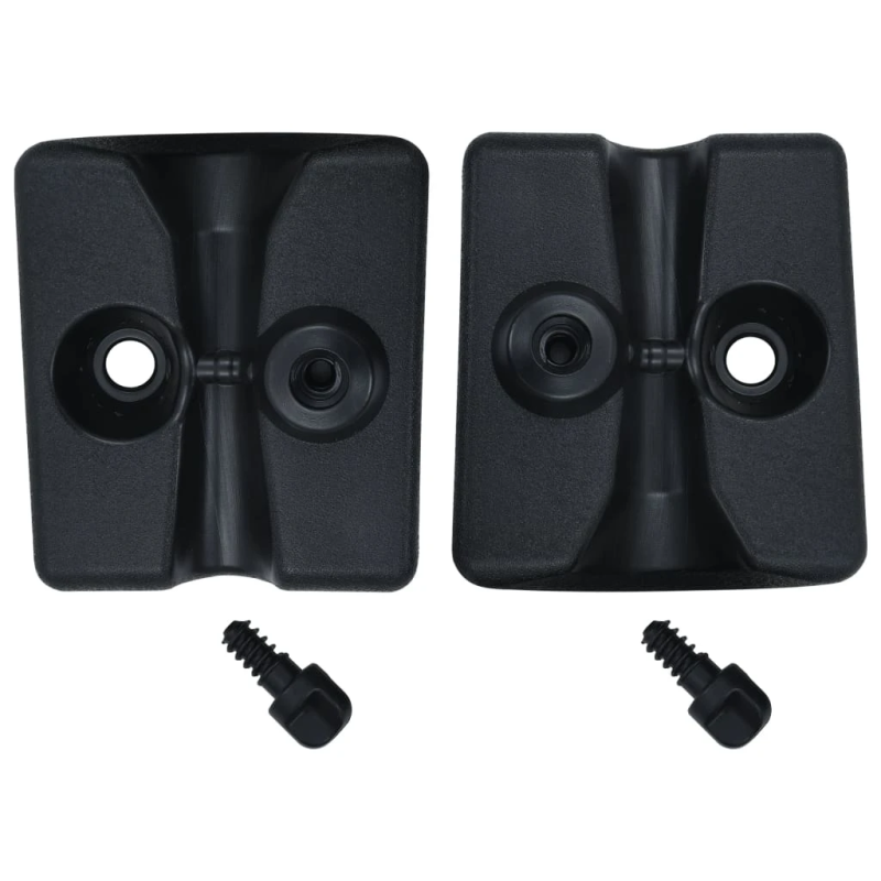 vidaXL dārza nojumes atsvari, 4 gab., PE, melni