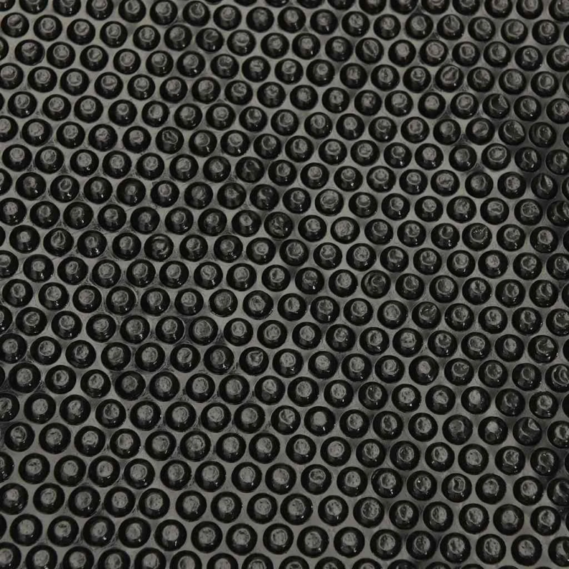 vidaXL baseina pārklājs, 300 cm, PE, melns