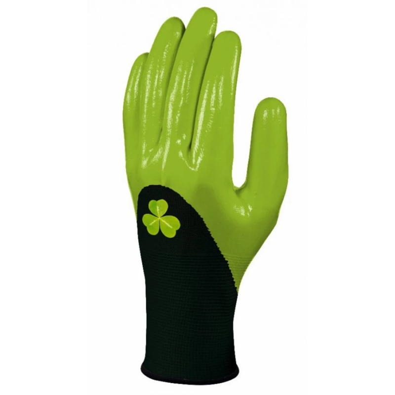 Tekstila darba cimdi, poliestera ar nitrila pārklājumu, 7, Delta Plus