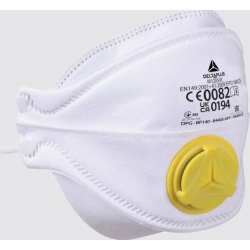 Vienreizlietojams respirators M1205VD, salokāms + vār FFP2, Delta Plus