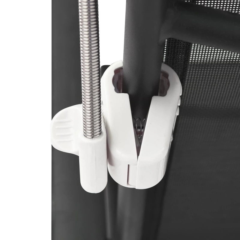 vidaXL kempinga krēslu saulessargi, 2 gab., zaļi, 105 cm