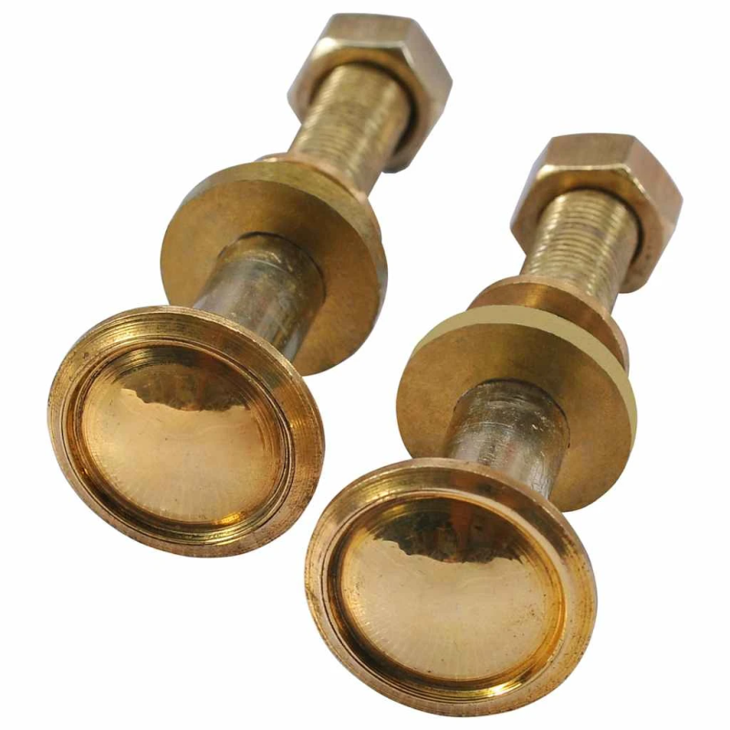 vidaXL sauļošanās zviļņa rezerves riteņi, 2 gab., masīvs tīkkoks