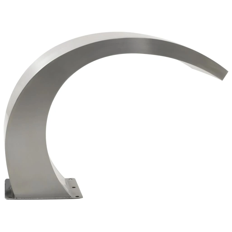 vidaXL baseina strūklaka ar LED, nerūsējošs tērauds, 30x60x45 cm