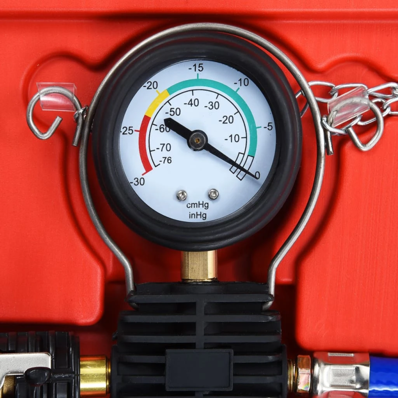 vidaXL dzesēšanas sistēmas attīrīšanas un uzpildīšanas komplekts