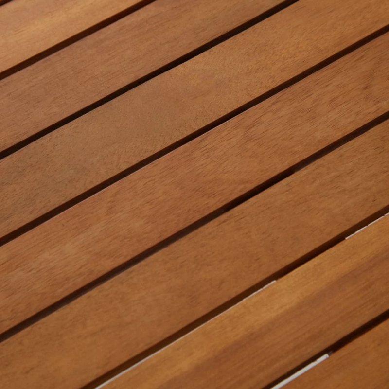 vidaXL 4-daļīgs dārza atpūtas mēbeļu komplekts, akācijas masīvkoks