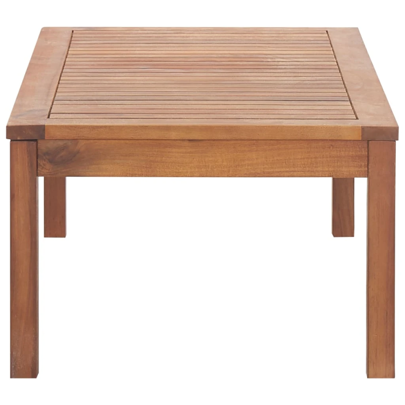 vidaXL 4-daļīgs dārza atpūtas mēbeļu komplekts ar matračiem, akācija