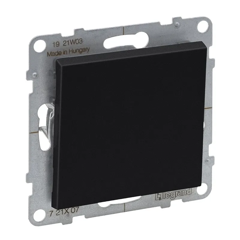 Gabaliņos pārslēgi Legrand Suno, 1 kl, melna krās.