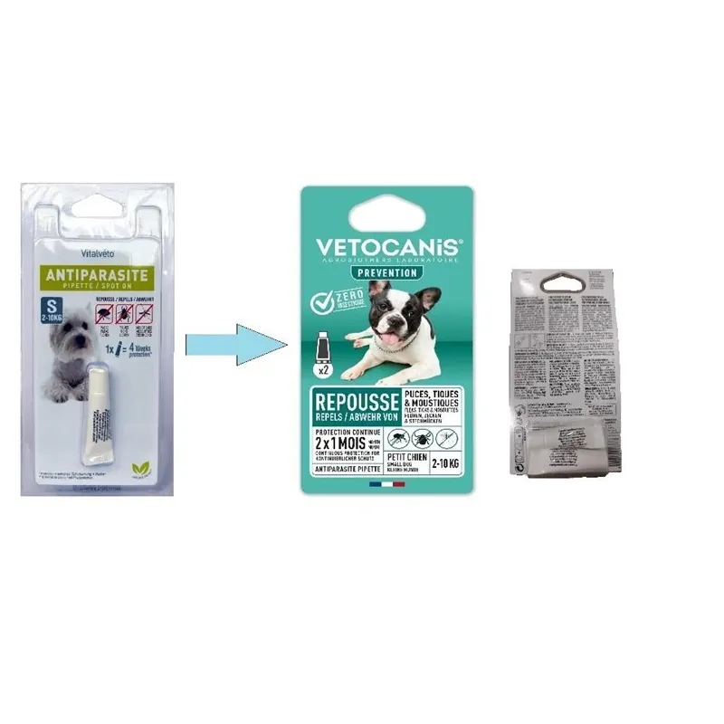 Līdzeklis pret parazītiem Vetocanis VITA004, 4 ml