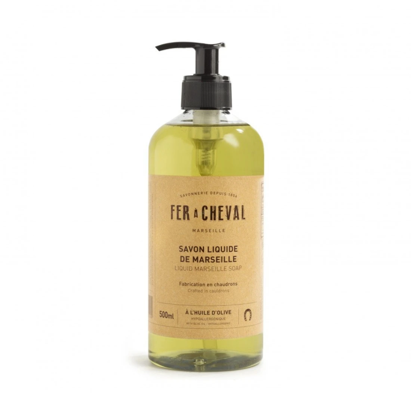Fer A Cheval Liquid Marseille Soap with Olive Oil 500ml