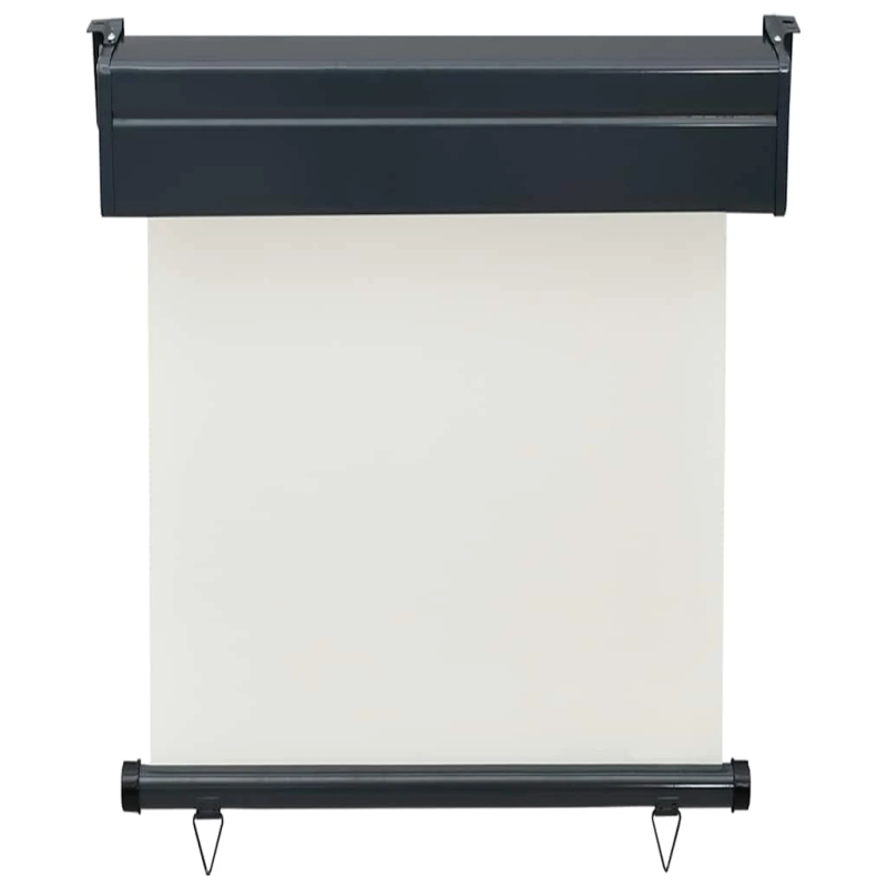 vidaXL balkona sānu markīze, krēmkrāsas, 60x250 cm