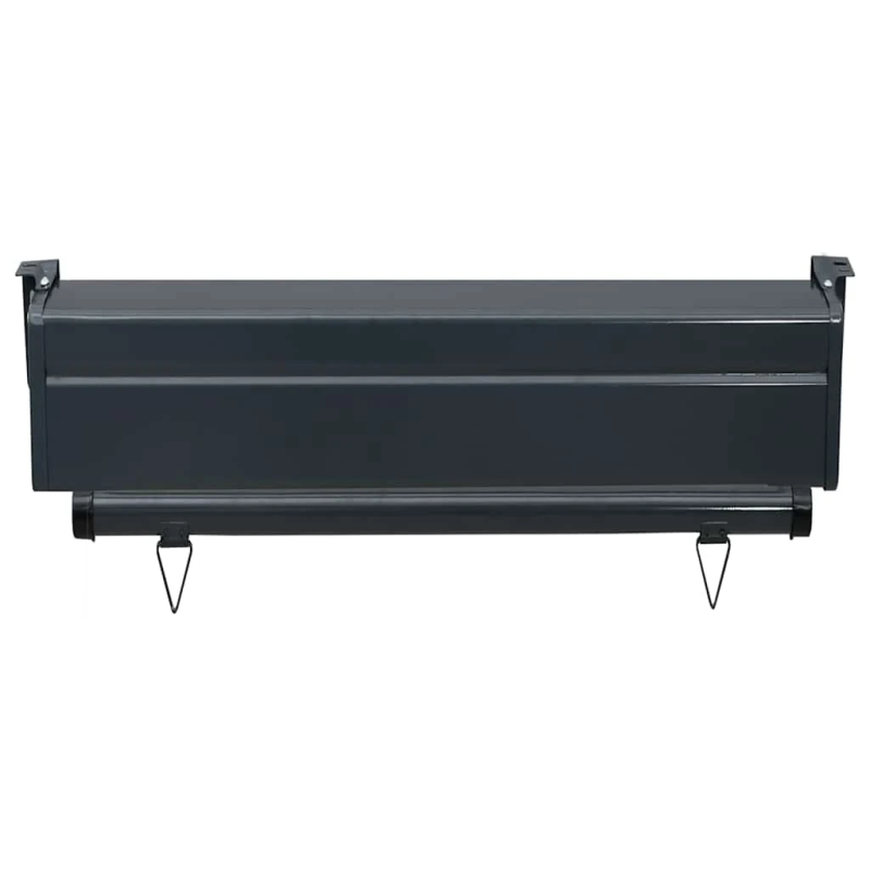 vidaXL balkona sānu markīze, pelēka, 60x250 cm