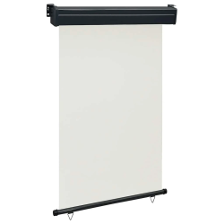 vidaXL balkona sānu markīze, krēmkrāsas, 125x250 cm