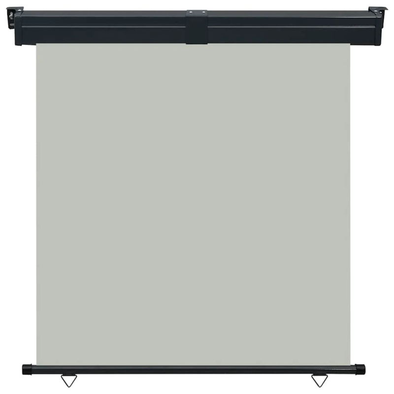 vidaXL balkona sānu markīze, pelēka, 165x250 cm