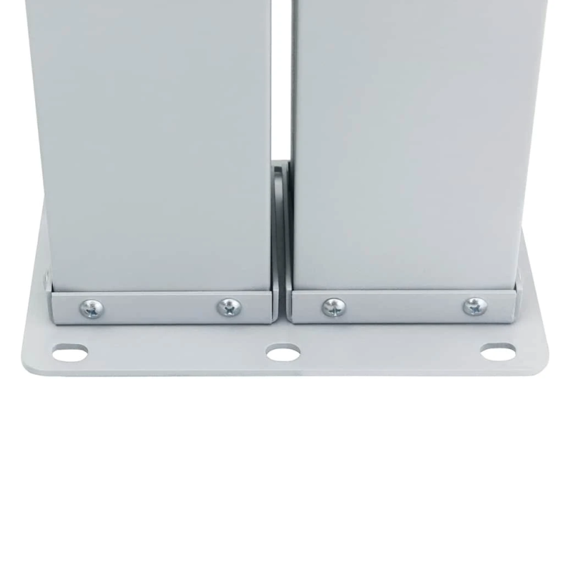 vidaXL izvelkams sānu aizslietnis, brūns, 140x600 cm