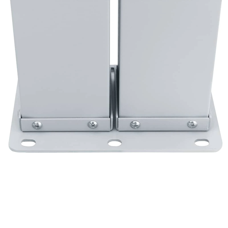 vidaXL izvelkams sānu aizslietnis, sarkans, 140x600 cm