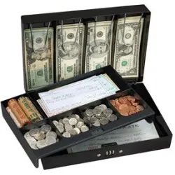 Naudas lāde ar šifru ,83x292x191 mm, DELISTĒTS ,KDS1EURHRO,