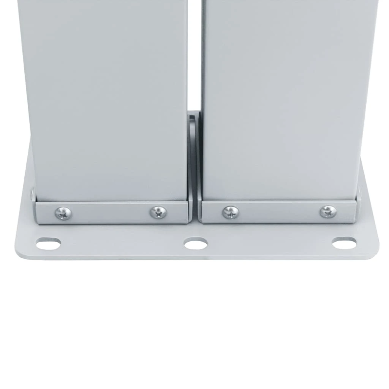 vidaXL izvelkams sānu aizslietnis, melns, 100x1000 cm