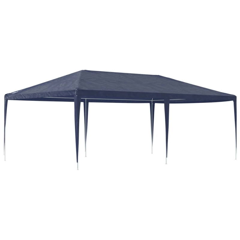 vidaXL dārza nojume, 4x6 m, zila